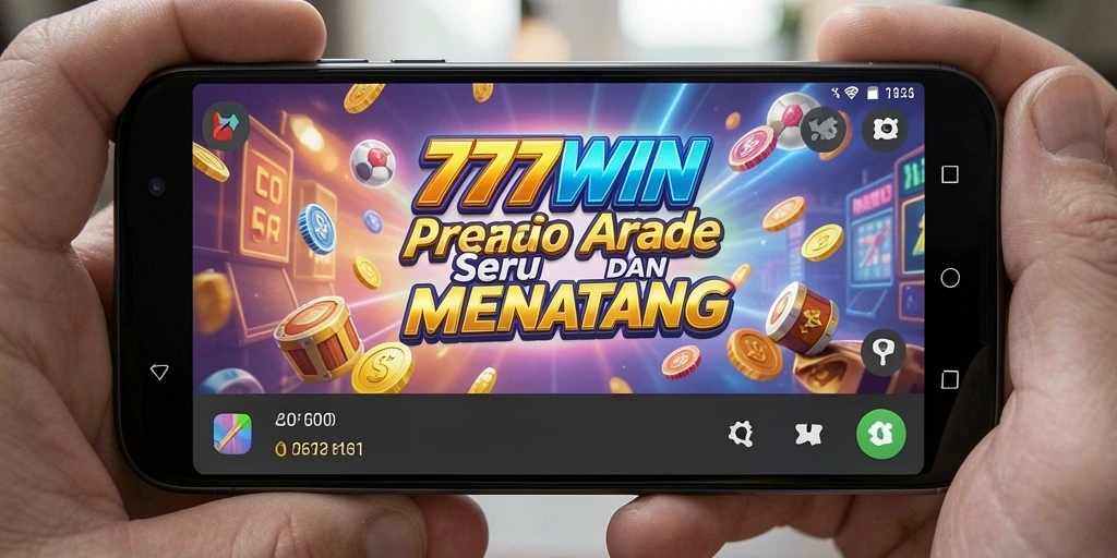 Tampilan gameplay seru dalam game Arcade 777WIN.