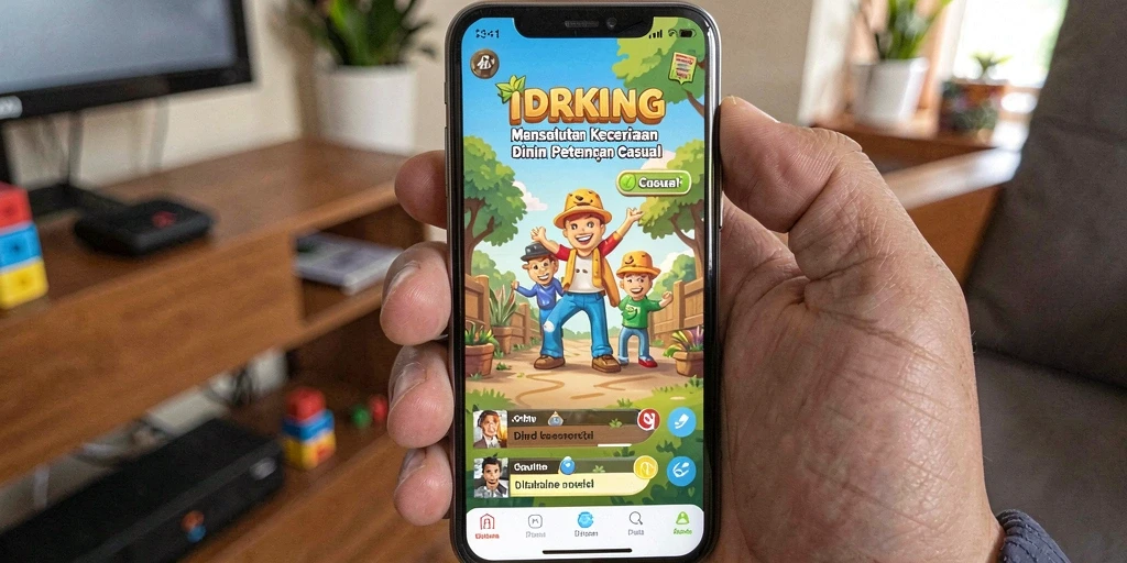 Screenshot gameplay IDRKING yang menampilkan aksi seru dan tantangan menarik.