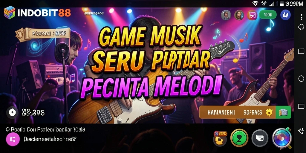Tampilan gameplay <strong>INDOBIT88</strong> yang penuh warna dan interaktif.