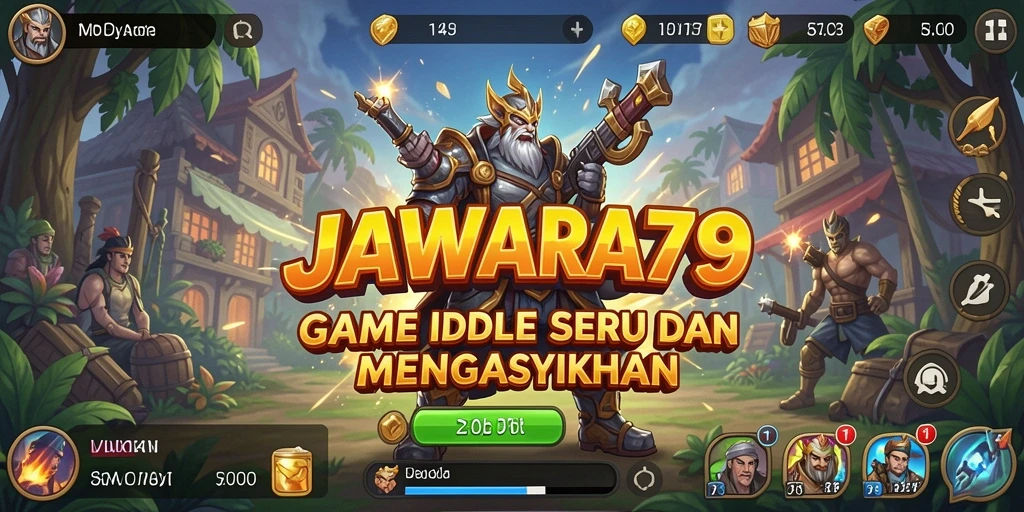 Gameplay seru dan mudah dikuasai di JAWARA79.
