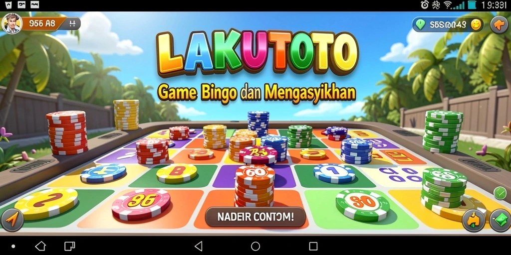 Tampilan gameplay seru dan interaktif pada LAKUTOTO.