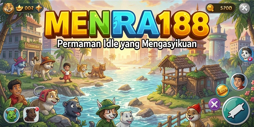 Gameplay Idle MENARA188 dengan visual yang menarik.