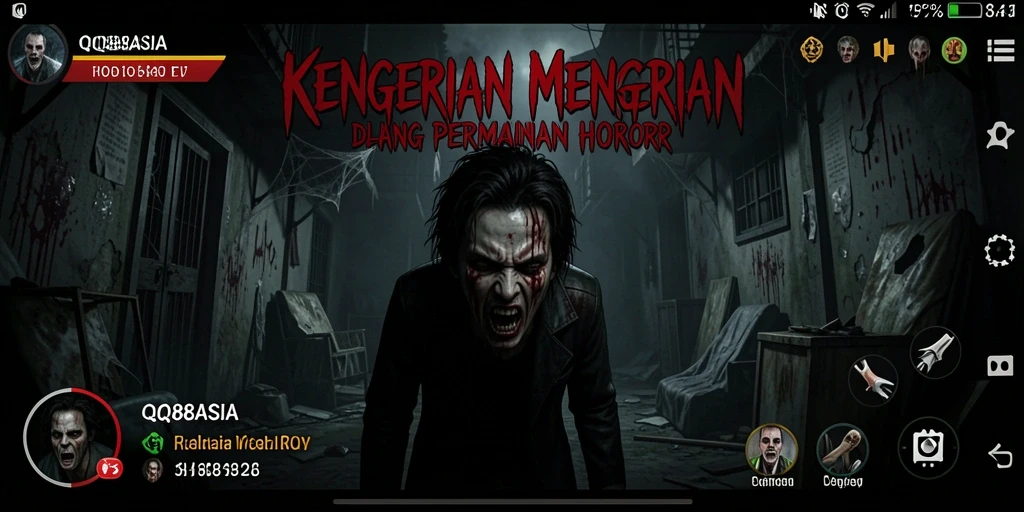 Gameplay menakutkan di dalam dunia kegelapan dan misteri.