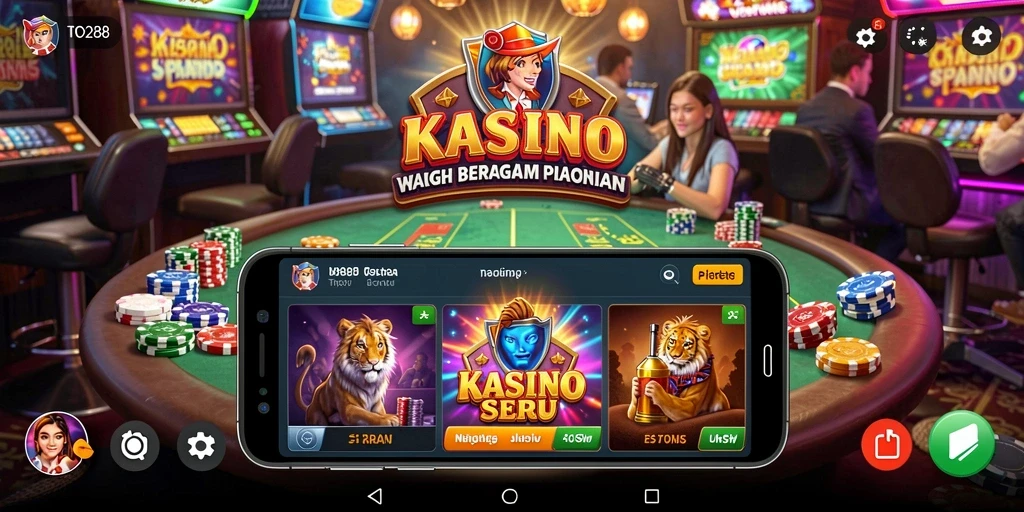 Screenshot TO288 menampilkan gameplay menarik dengan desain kasino yang menawan.